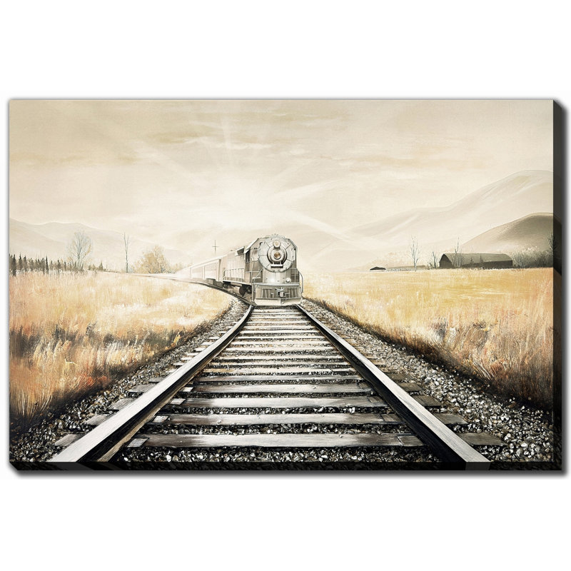 On The Horizon Canvas Wall Art