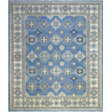 Transitional One-of-a-Kind Rectangle 8'1" X 9'8" Hand Knotted Area Rug