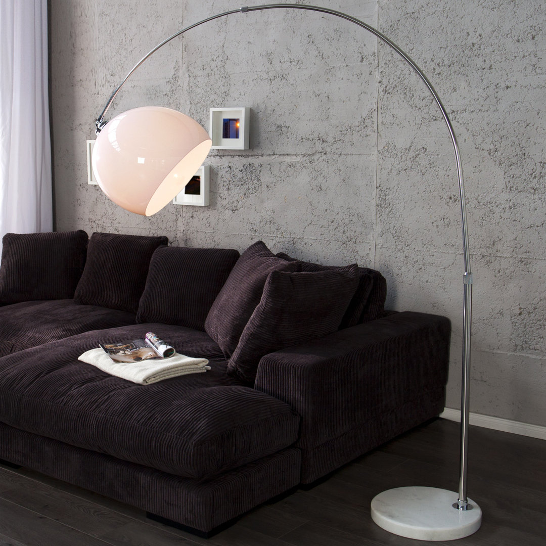 Ioanna Chrome Arched Floor Lamp