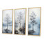 «Gray Tree Monicoloch Whispers Landscape», 3 pièces sur toile-495975179-495975181