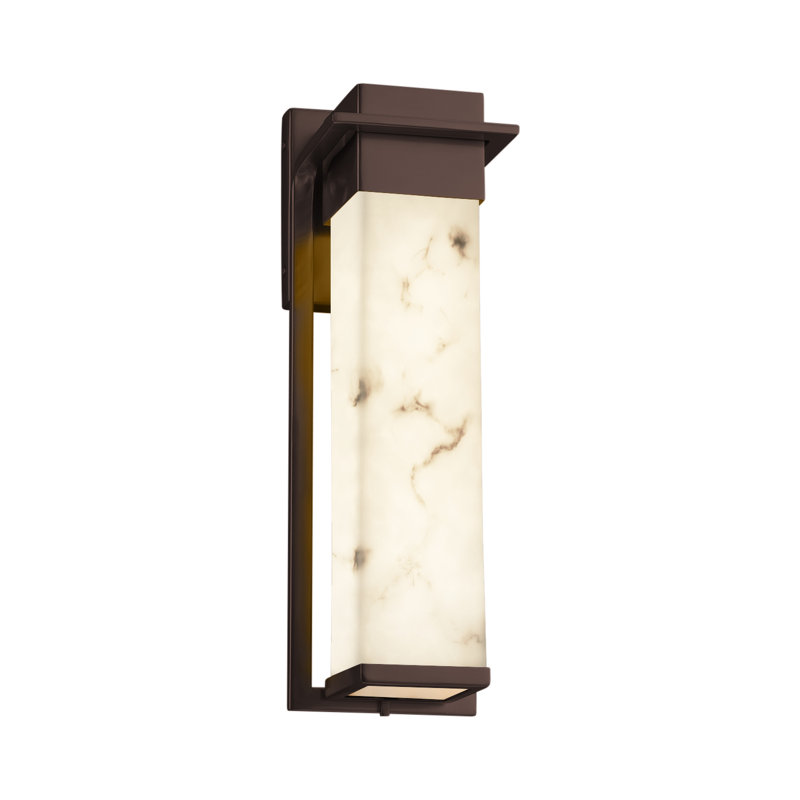 Crew LED Wall Light, Dark Bronze, 16.5" H x 5" W x 5.5" D