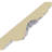 Endurathane Colton Acanthus Crown Moulding, 3 1/4"H x 3 1/2"P x 4 7/8"F x 94 1/2"L, (4 7/8" Repeat), Factory Primed