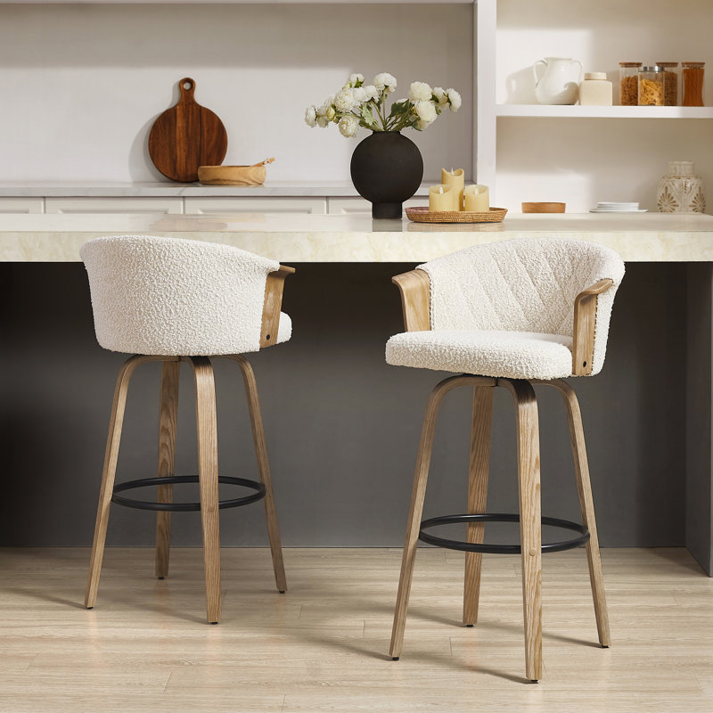 Tabouret de bar et de comptoir Lesli