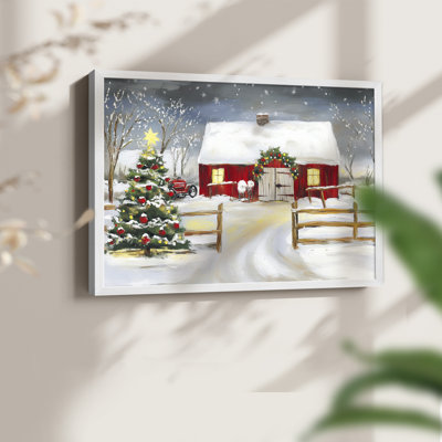 «Chirstmas Art» - DCC XXVII - Reproduction encadrée - Restickable