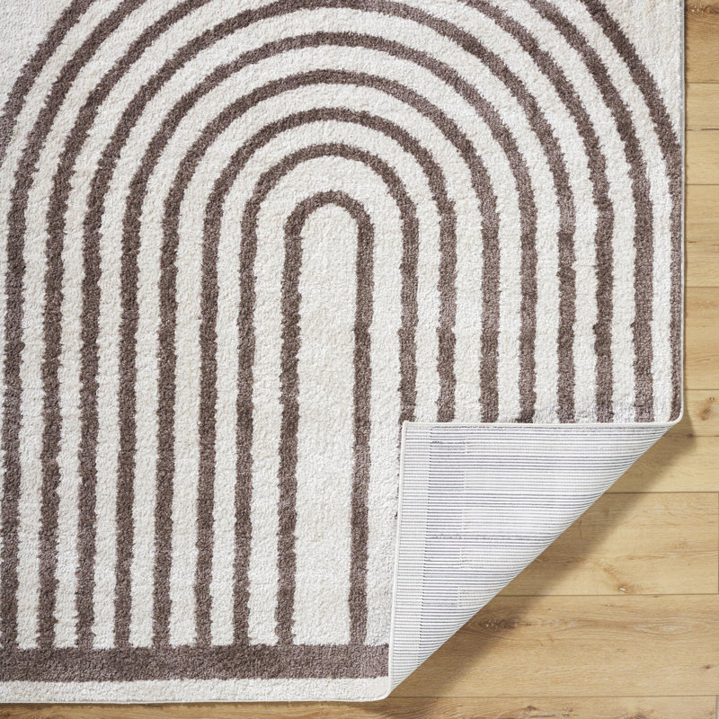 Zuhur Washable Geometric Indoor Rug, Runner 2' x 2'11"