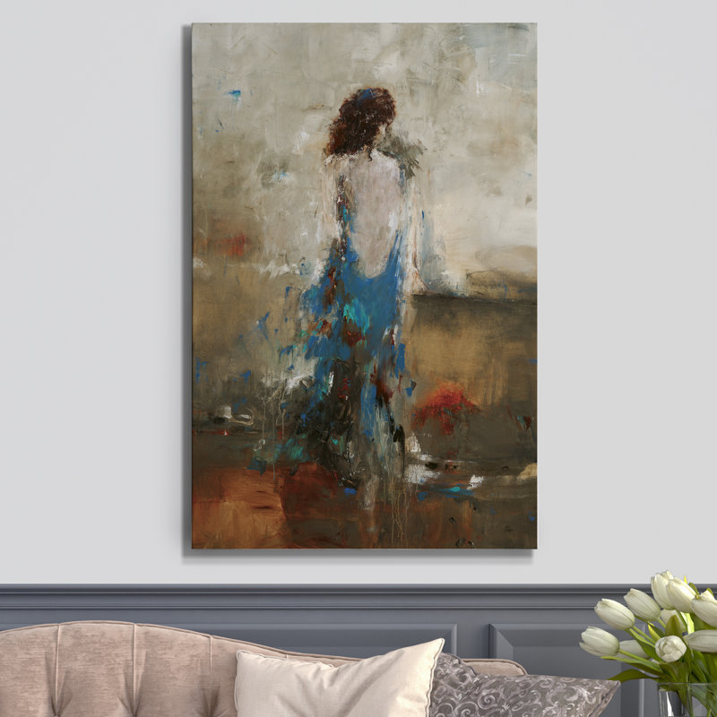«Elegant Moment», reproduction d'art sur toile tendue, H 40 po x l 30 po x P 1 po