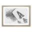 The Ace of Spades in Abstract - Framed Print-55729596-55729599