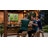 Beaufort  6'-5'' X 8' Cedar Wood Entertainment Bar Gazebo With Charging Station And Accessory Organizer,Galvanied Steel Slope Pavillian Roof