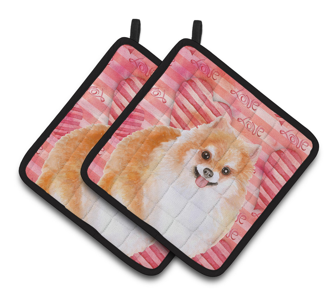 Caroline's Treasures Polyester Potholder (Set of 2) Caroline's Treasures