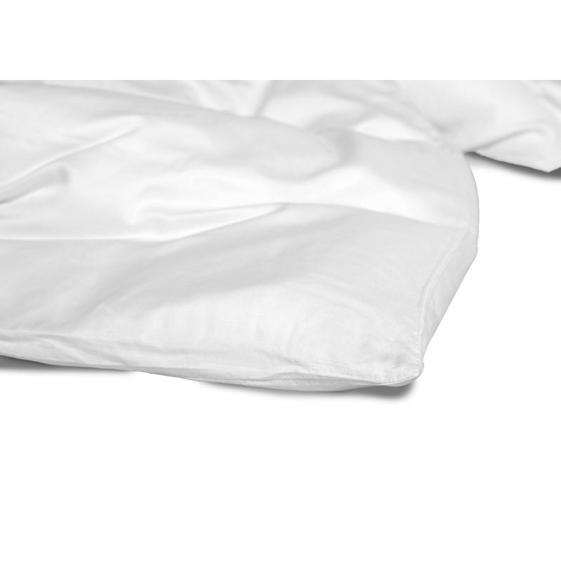 Housse de couette simple Simply Eco Simply Eco, Housse de couette pour très grand lit, Blanc
