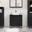 Sink Cabinet With Door 60 X 35 X 60 Cm Engineered Wood-1886632090