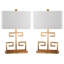 Ensemble de lampes de table 25 po Keya-482391899