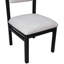 Chaise rembourrée en tissu texturé Frakes-2046438038-2046438122
