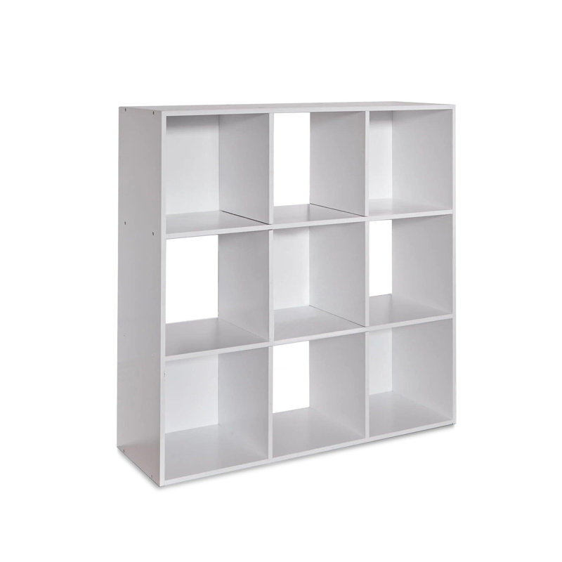 Northville Cube Bookcase, (3 Shelves) 35.82"H x 35.82"W x 11.811"D.