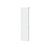 RiverRidge Somerset Tall Corner Bathroom Cabinet Storage Organizer with Doors and an Adjustable Shelf - White