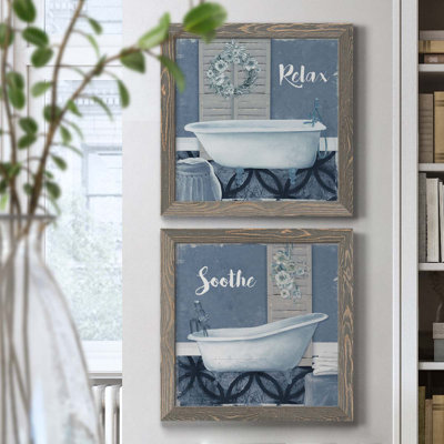 " Relax " 2 Piece Art Color Photography Print