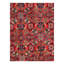 Weets Area Rug in Rust