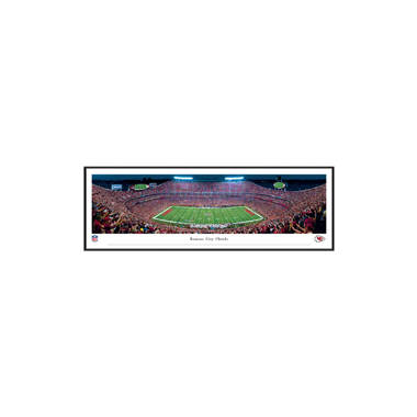 YouTheFan NFL Kansas City Chiefs Wooden 8 x 32 3D Stadium Banner