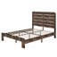 Base de lit pratique en bois avec rangement spacieux sous le lit