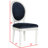 19.5'' H Velvet Upholstered Side Chair-1829467353-1829467358