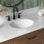 Meuble-lavabo simple en bois massif 54 po avec lavabo en marbre Carrara de 1,5 po Thornaby-1419856120-1425286211