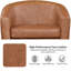 Fauteuil demi-tonneau en cuir 28 po Seldon-1892644210