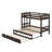 Twin Over Pull-Out Bunk Bed With Trundle-1282392906