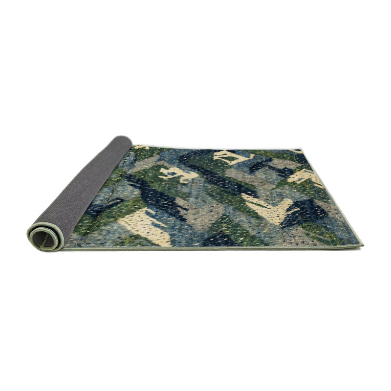 Tapis abstrait moderne 2543, Rond 3 pi