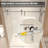 56-60" X 66" H Frameless Sliding Bathtub Door, Tub Shower Door, 5/16" (8Mm) Clear Tempered Glass, Stainless Steel Frame-125316966