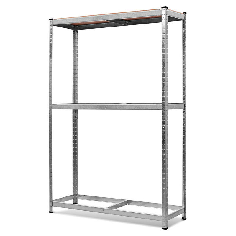 120cm W Steel Height -Adjustable Shelving Unit