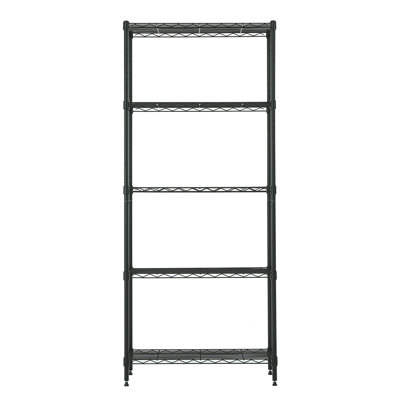 Jazmia Steel Height -Adjustable Shelving Unit