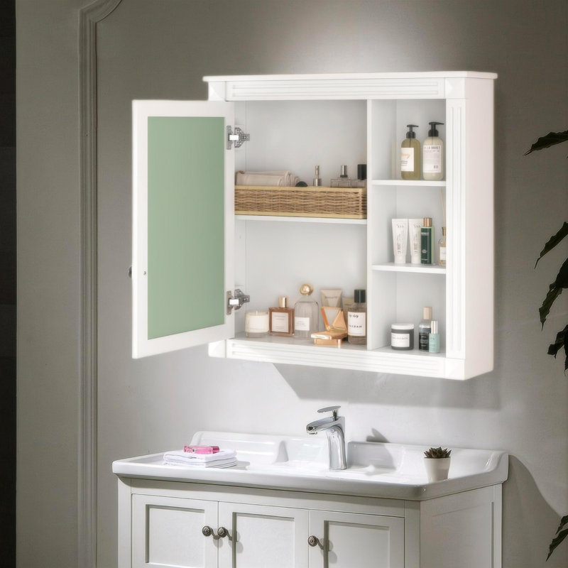 Armoire de rangement murale avec rangement 29,50 "X 28,70"