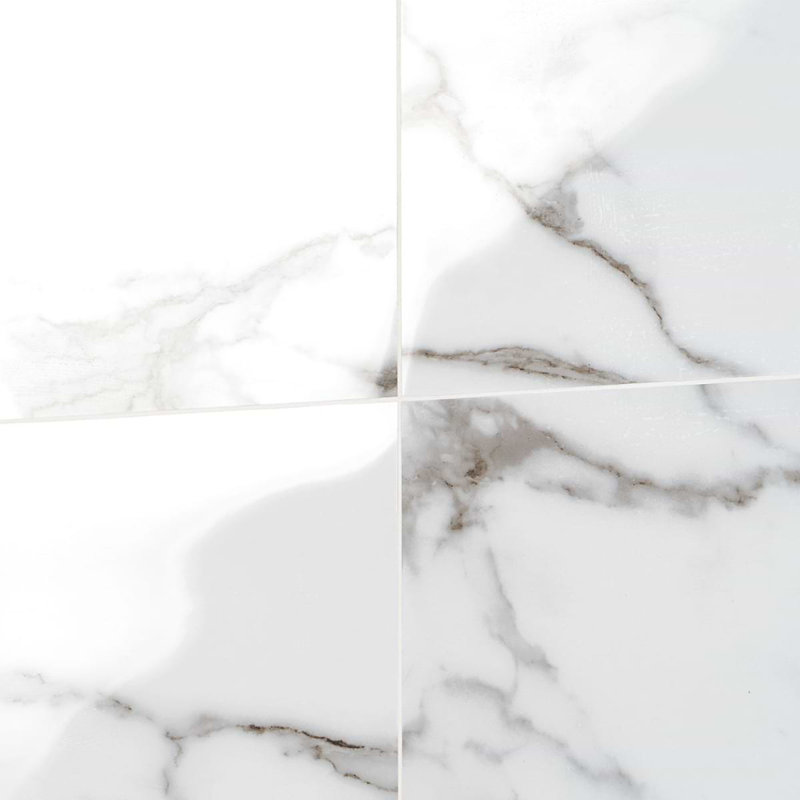 Dreamstone 12X24 Polished Porcelain Tile, Statuario Valley Polished