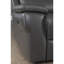 Canapé inclinable en cuir avec accoudoirs coussinés de 81,88 po Faulks-28072313