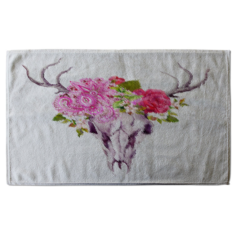 Cotton Floral Tea Towel Kitchen Towel