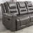 Home Theater Recliner Manual Recliner Chair With A Storage Box And Two Cup Holders For Living Room,Bedroom