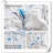 Quilts,3 Pieces Quilt Set, Floral Reversible Bedspread Coverlet Set, Soft Microfiber Lightweight Bed Cover For All Season-101256991-101256995