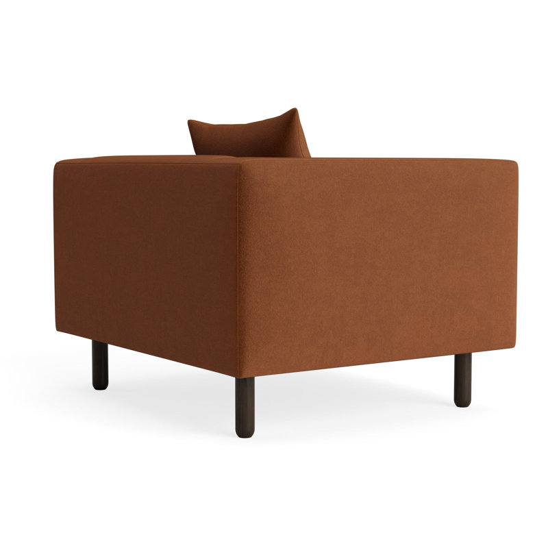 MTO - Mono Lounge Chair, Copper Velvet