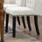 Tufted Upholstered Beige Parsons Chair-1874606462