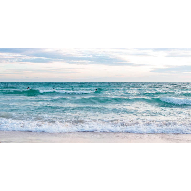 «Tranquil Waves», art sur toile, H 20 po x l 40 po