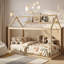 Single Manufactured Wood Bed