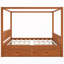 Très grand lit à baldaquin en bois avec tiroirs-1735620041-1735620043