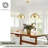Dileo 2-light 34.64" Modern Dome Pendant Light With Metal Shade And Adjustable Cord, For Farmhouse Dining Room Restaurant Cafe Entryway-1543361976