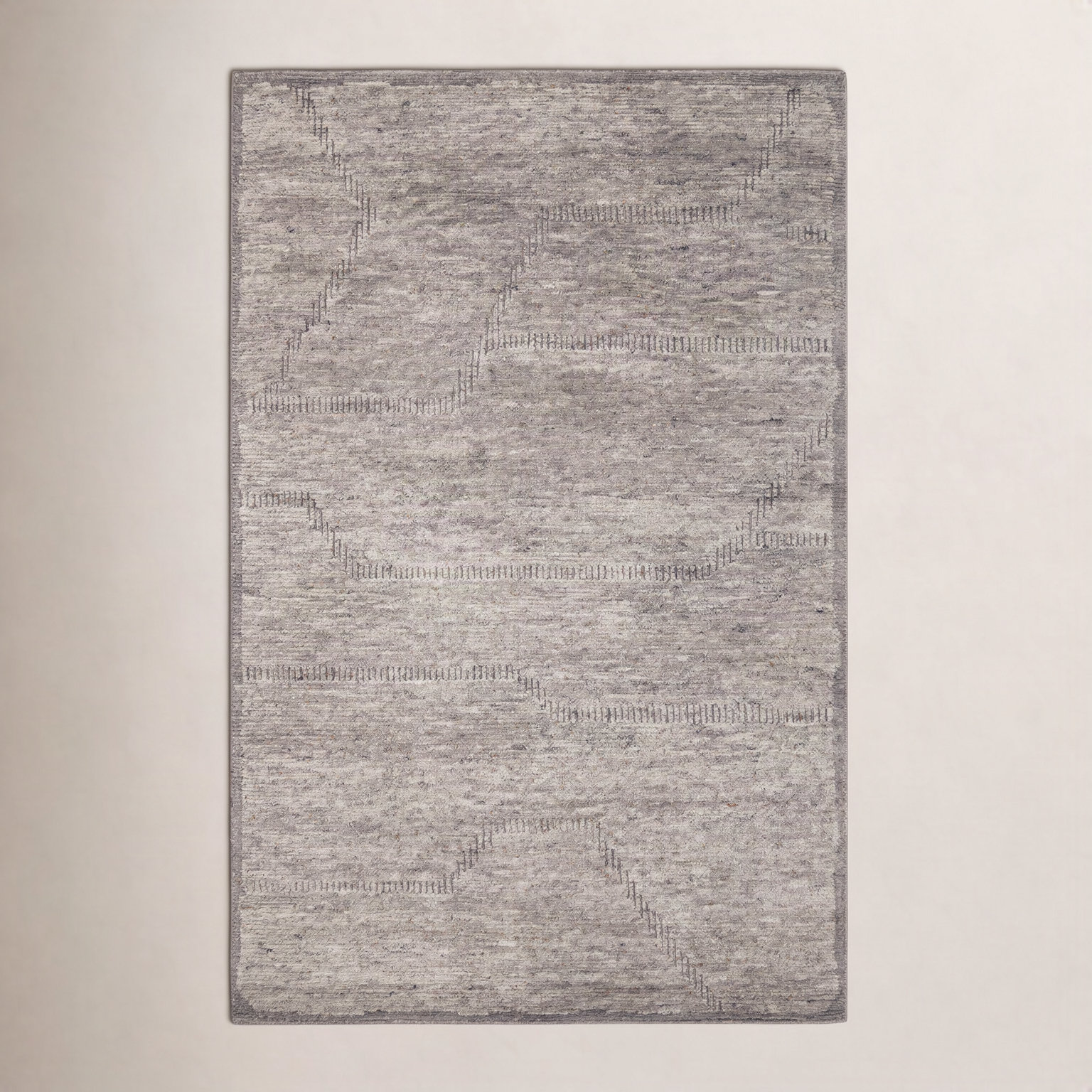Aya Hand-Knotted Wool Rug, Rectangle 2' x 3'