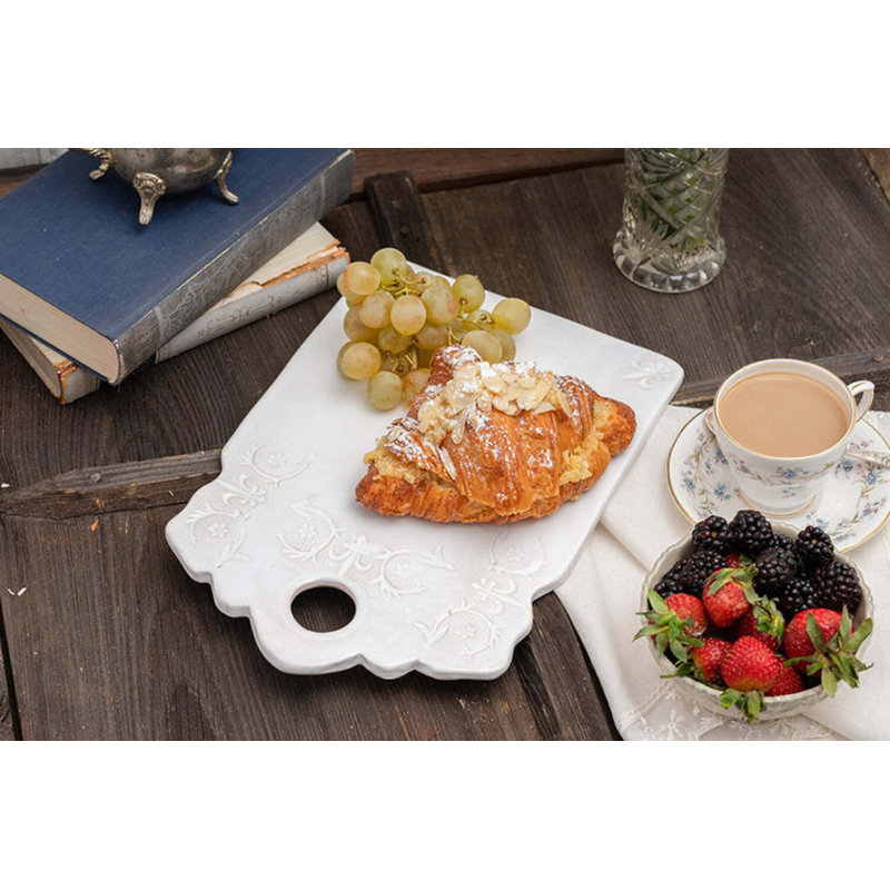 Hand Painted Ceramic Ceramic Cheese Board