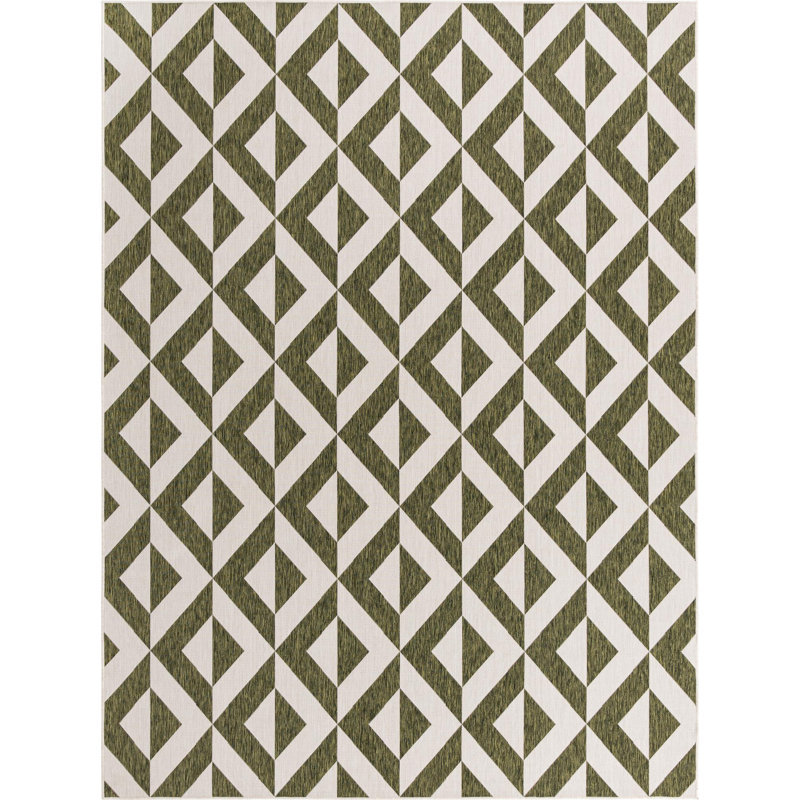 Geometric Area Rug, Rectangle 274 x 366cm