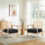 Chaise d'appoint rembourrée 28 po pour salon-127586307
