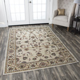 Tapis beige oriental Culver