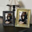 Cadre photo mural doré antique 1PC pour photos et cadeaux de 11 po x 14 po