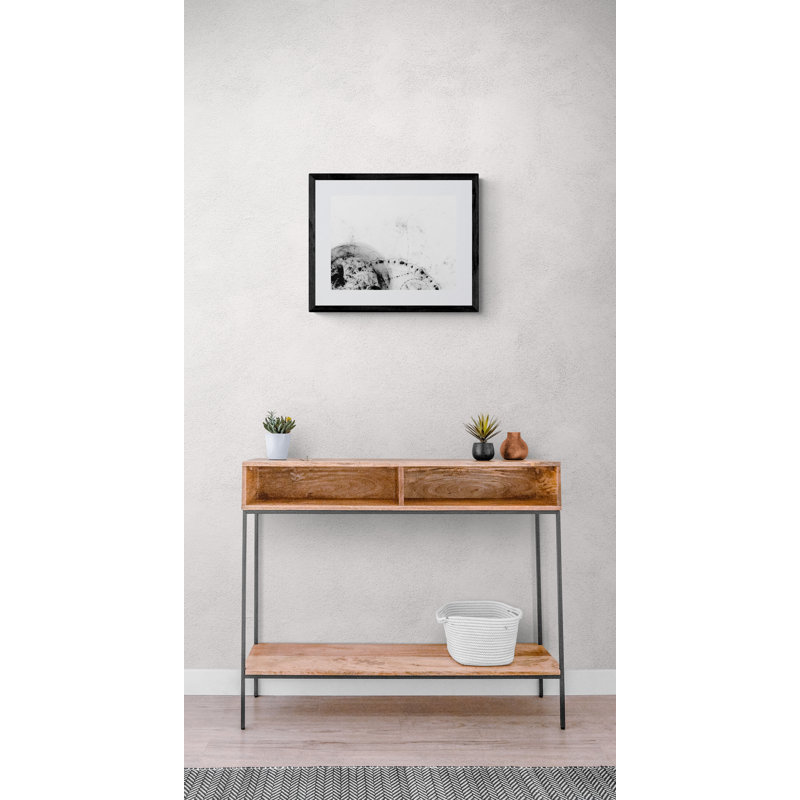 Echo 1 Print by Scott Norris, Black Framed Canvas, 25" H x 33" W